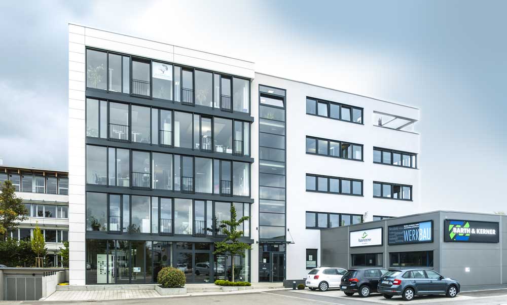 Bürogebäude des Elektrobetriebs Barth & Kerner GmbH in Esslingen